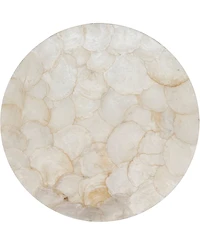 Saro Lifestyle Echoes Capiz Disc Placemats, 15" Round