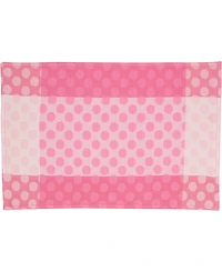 Saro Lifestyle Playful Polka Dot Cotton Placemats and Napkins, Set of 8