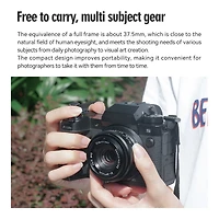 TTArtisan 25mm f/2 Lens for Fujifilm X