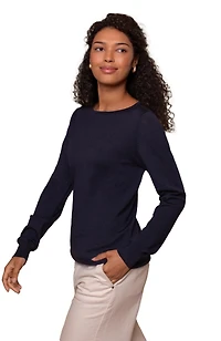 Celtic & Co. Women's Merino Fine Knit Boat Neck Sweater
