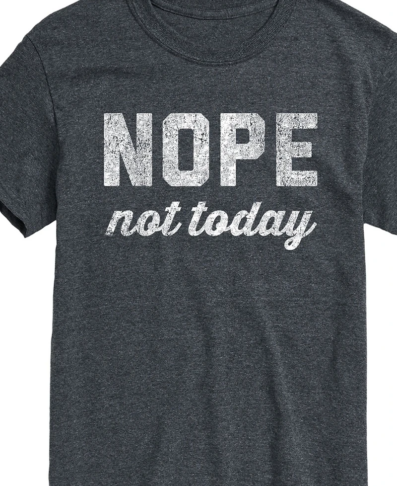 Airwaves Men's Nope Not Today Short Sleeve T-Shirt