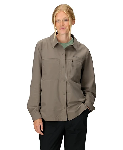 Marmot Women's Air Exchange Upf 40 Camp Collar Over Shirt