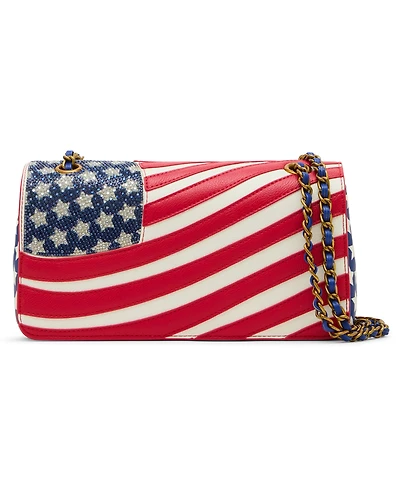 Betsey Johnson Freedom Flap Convertible Small Crossbody Bag