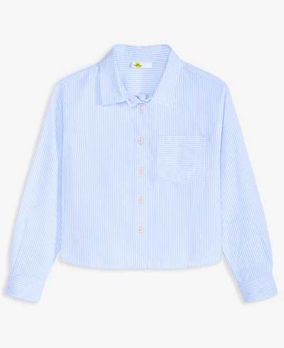 Epic Threads Little & Big Girls Cotton Seersucker Shirt, Exclusively at Macy's