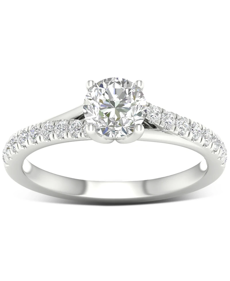 Diamond Engagement Ring (1 ct. t.w.) in 14k White Gold