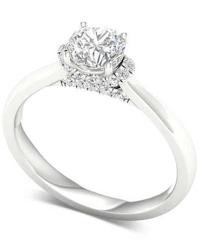 Diamond Engagement Ring (7/8 ct. t.w.) in 14k White Gold