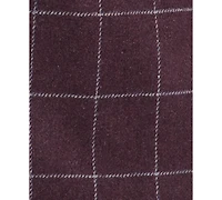 Nautica Men's Modern-Fit Wine Window Tweed Sport Coat