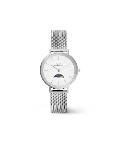 Daniel Wellington Unisex Analog Silver-Tone Stainless Steel Watch, 32mm