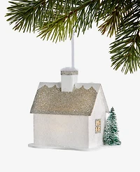 Holiday Lane Enchanted Emerald Light-Up House Ornament, Macy's Exclusive