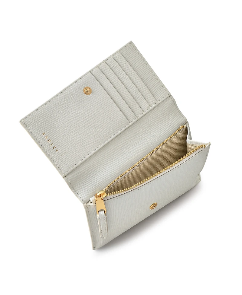 Radley London Oak Street Faux Python Flap Over Wallet