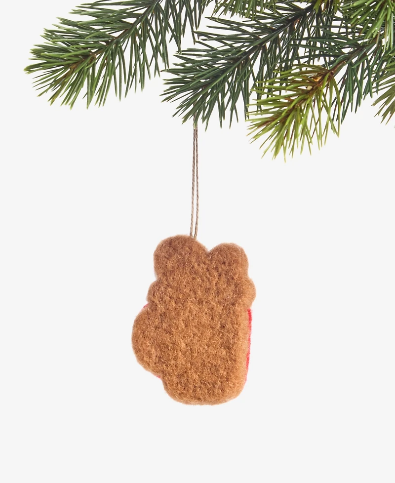 Holiday Lane Gingerbread Village Felted Mug Ornament, Macy's Exclusive