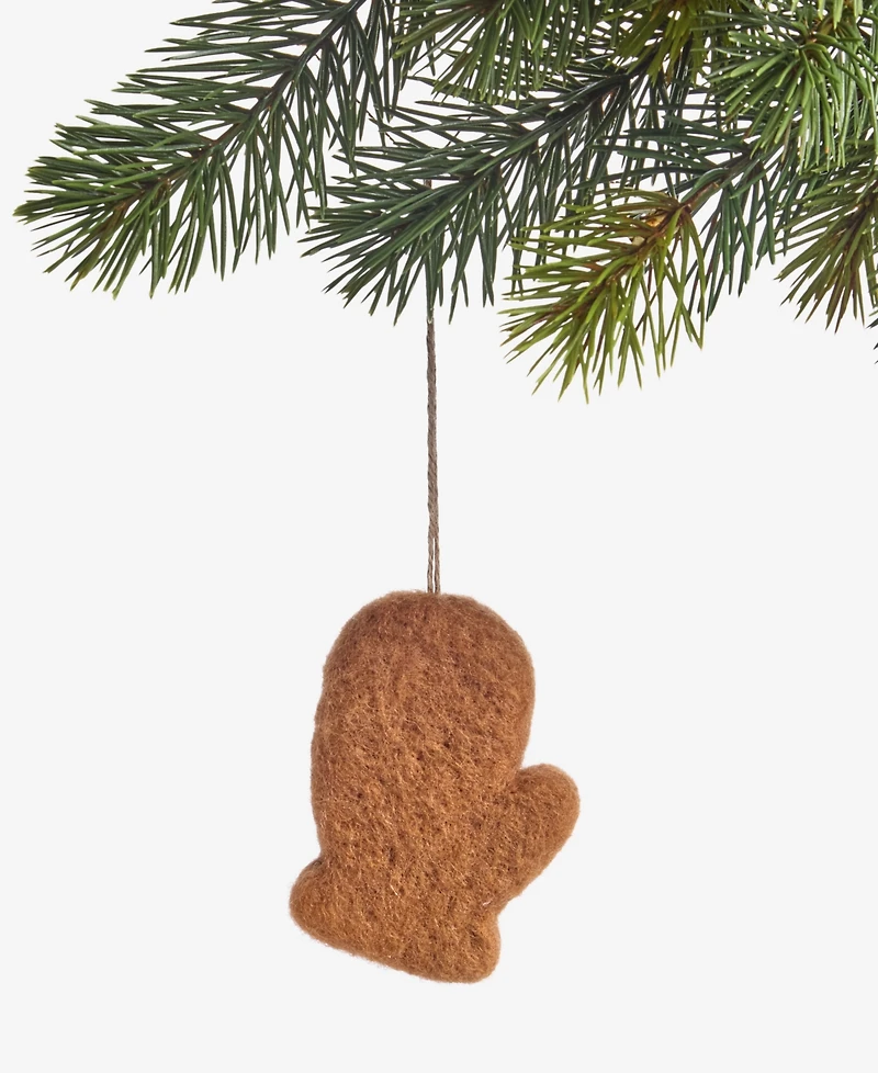 Holiday Lane Gingerbread Village Gingerbread Mitten Ornament, Macy's Exclusive