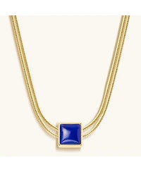 Manifest & Believe - Lapis Lazuli Evil Eye September Birthstone Necklace