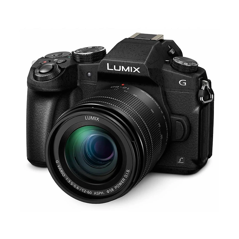 Panasonic Lumix Dmc-G85 Mirrorless Camera with 12-60mm f/3.5-5.6 Lumix G Power Ois Lens, Black, Bundle with 32GB Uhs-i Sdhc Memory Card, Shoulder Bag,