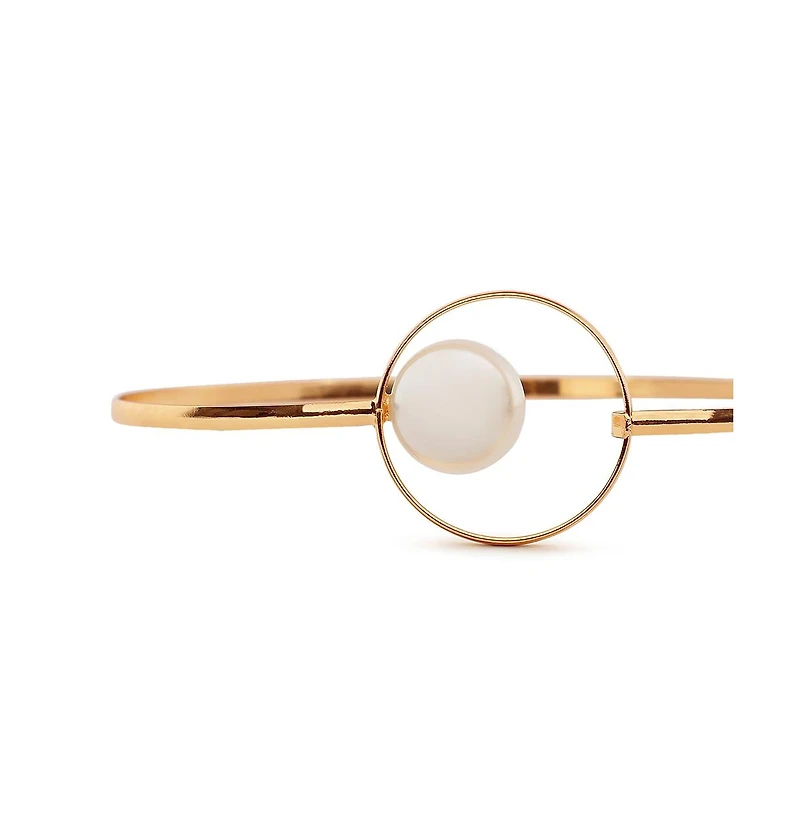 Sohi Women's Gold Plated Orb Necklace