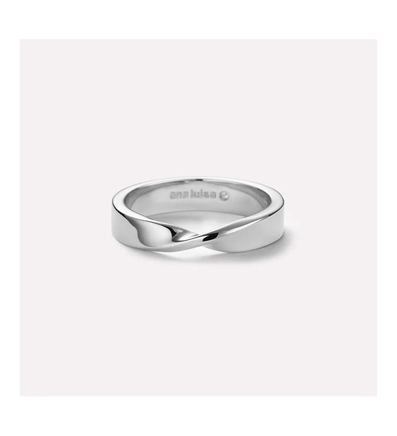Ana Luisa Band Ring - Eliora Silver