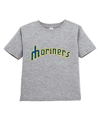 Soft As A Grape Toddler 2-Pack Navy/Gray Seattle Mariners Cooperstown Collection T-Shirt Set