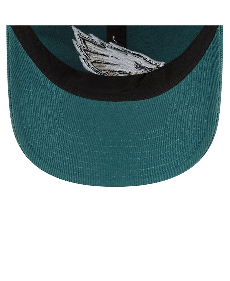 New Era Men's Midnight Green Philadelphia Eagles Core Classic 9TWENTY Adjustable Hat
