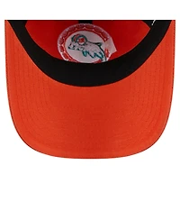 New Era Women's Orange Miami Dolphins Throwback Main Core Classic 2.0 9TWENTY Adjustable Hat