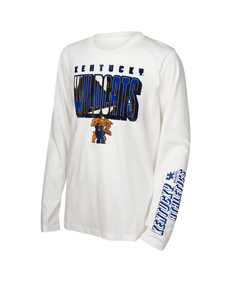 Outerstuff Preschool Kentucky Wildcats the Mix T-Shirt Combo Set