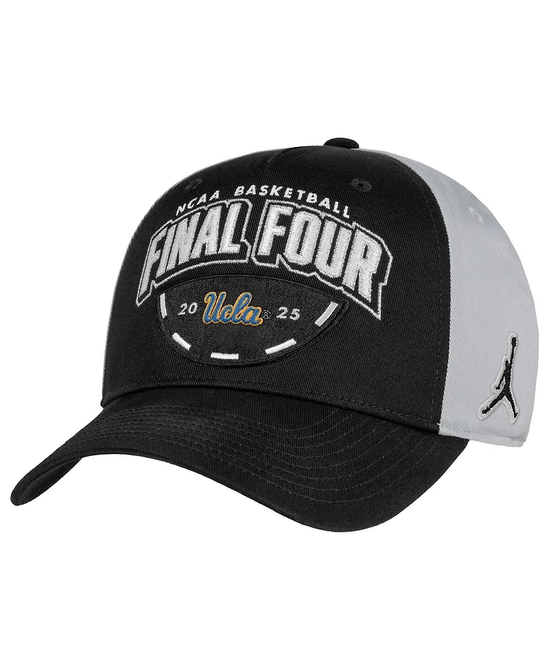Jordan Men's Black Ucla Bruins 2025 Ncaa Women's Basketball Tournament March Madness Final Four Regional Champions Locker Room Adjustable Hat
