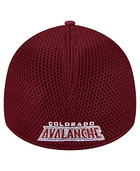 New Era Men's Burgundy Colorado Avalanche Active Subtle Camo 39THIRTY Flex Hat