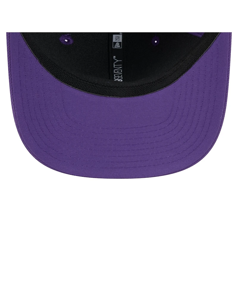 New Era Men's Purple Minnesota Vikings Gameday Multi Rope 9SEVENTY Stretch-Snap Hat