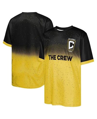 Outerstuff Big Boys and Girls Black Columbus Crew Stalwart Defender T-Shirt