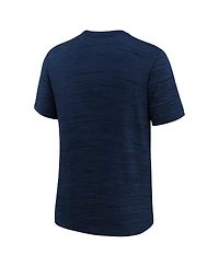 Nike Big Boys and Girls Navy Cleveland Guardians Authentic Collection City Connect Velocity Performance T-Shirt
