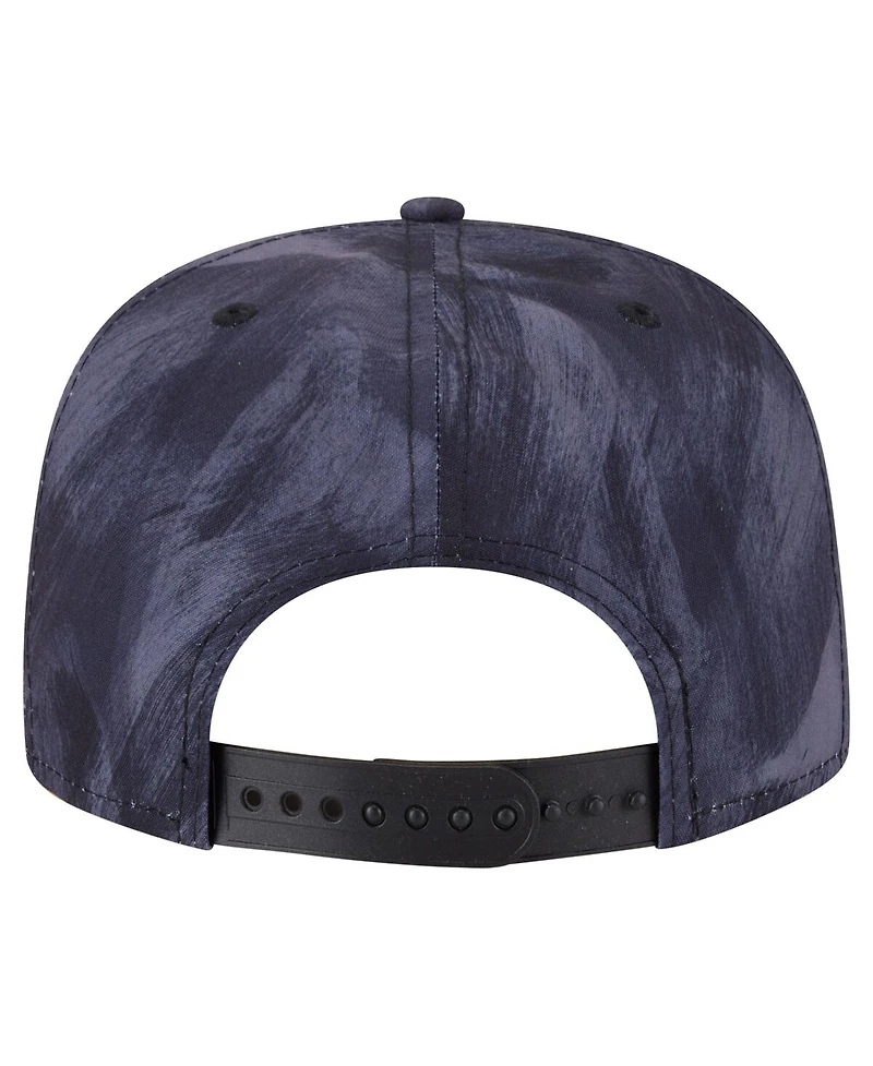 New Era Men's Navy Chicago Cubs Printed Golfer Snapback Hat