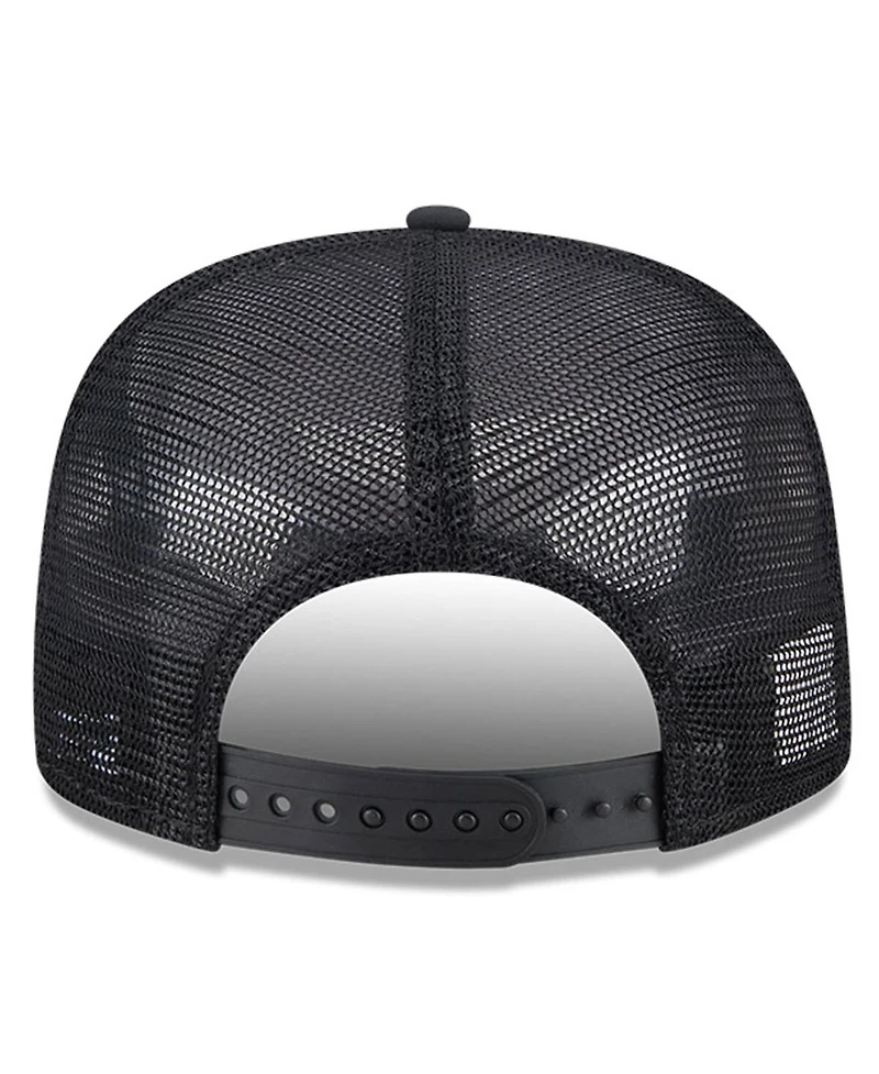 New Era Men's Black Ryan Blaney Adventure Pattern Golfer Adjustable Hat
