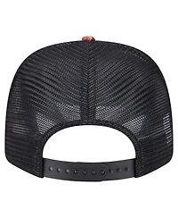 New Era Men's Black San Francisco Giants Adventure Drinks Pattern 9SEVENTY Stretch-Snap Hat