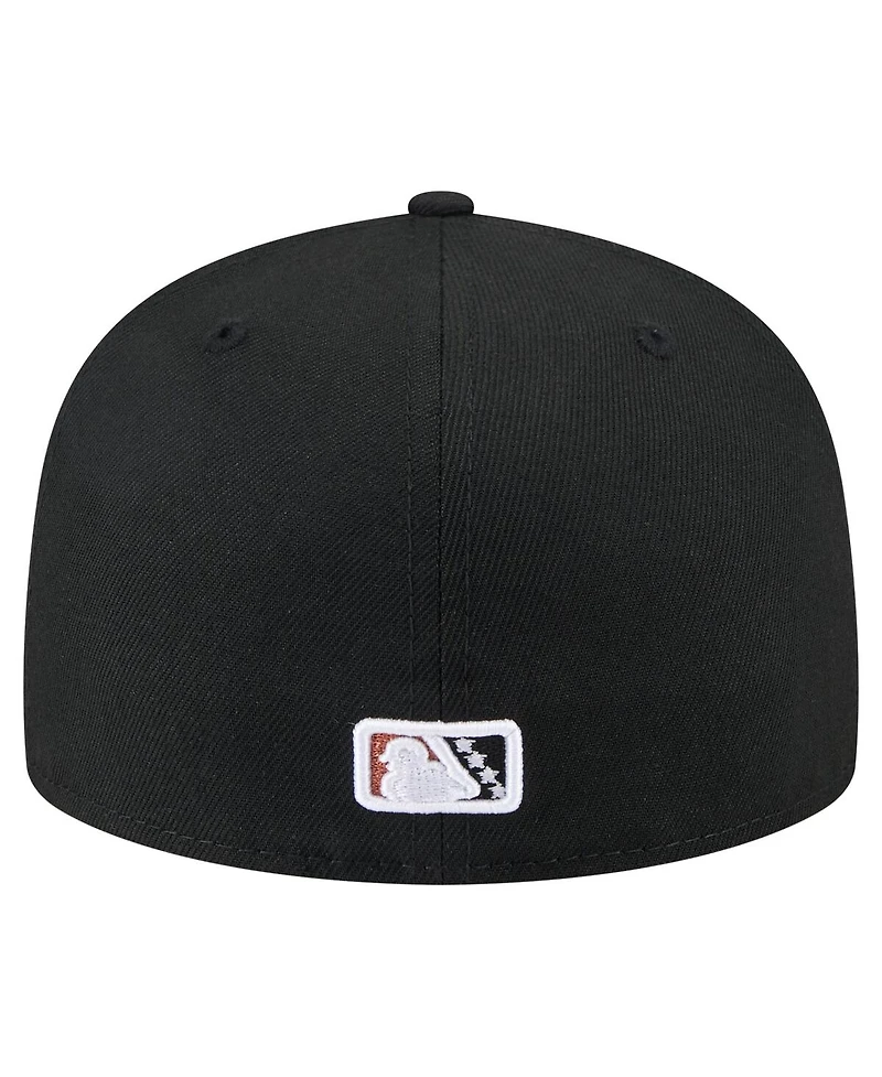 New Era Men's Black San Jose Giants Copa de la Diversion 59FIFTY Fitted Hat