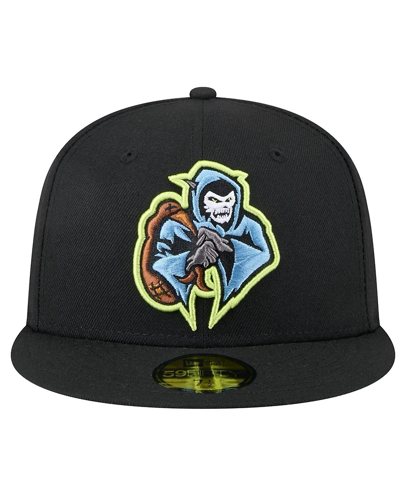 New Era Men's Black Inland Empire 66ers Copa de la Diversion 59FIFTY Fitted Hat