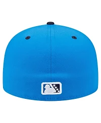 New Era Men's Blue/Navy Tampa Tarpons Authentic Collection 59FIFTY Fitted Hat