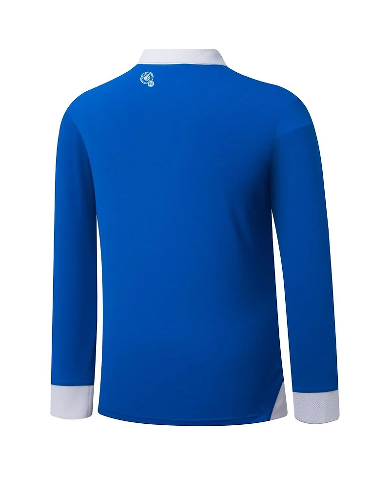 Umbro Men's Blue El Salvador National Team 2025 Home Replica Long Sleeve Jersey