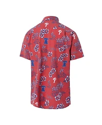 Reyn Spooner Men's Red Philadelphia Phillies Kekai Button-Down Shirt