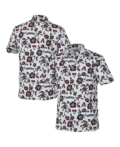 Reyn Spooner Men's White Arizona Diamondbacks Pua Performance Polo Shirt