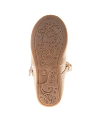 Laura Ashley Little and Big Girls Hook Loop Dress Shoe