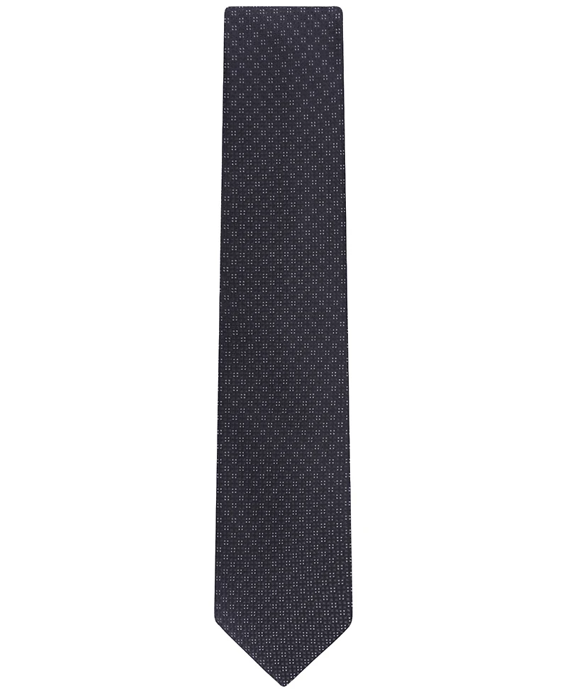 Calvin Klein Men's Ramos Textured Geo-Pattern Tie
