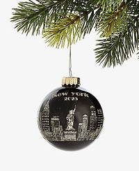 Holiday Lane New York City Skyline On Black Ornament, Exclusively at Macy's