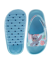 Disney Toddler Girls Stitch and Angel Slip On Slides