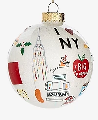 Holiday Lane New York City Icons Glass Ball Ornament, Macy's Exclusive