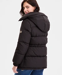 Michael Kors Women's Hooded Anorak Puffer Coat, Exclusively at Macy's