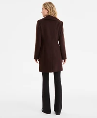 Michael Kors Women's Collared Button-Front Coat, Exclusively at Macy's