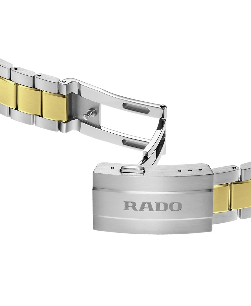 Rado Men's Swiss HyperChrome Two-Tone Stainless Steel Bracelet Watch 42mm
