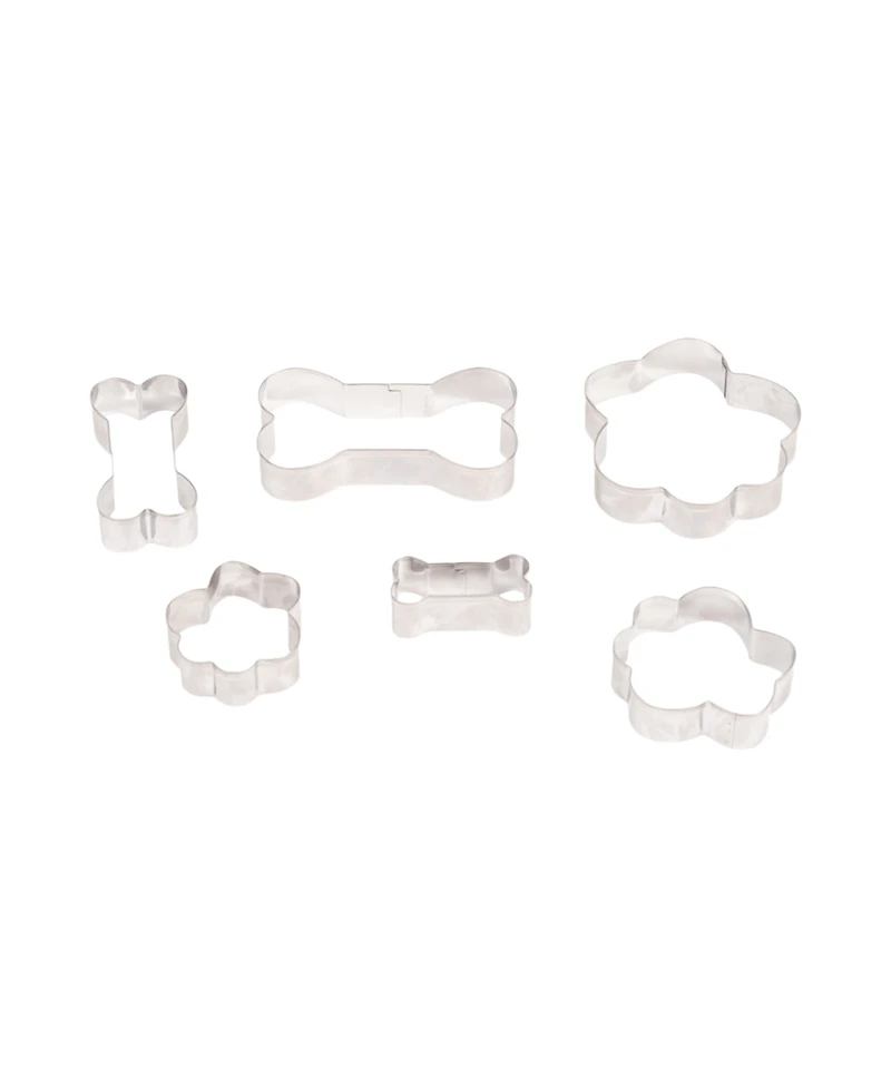 Country Living 6-Piece Stainless Steel Cookie Cutter Set