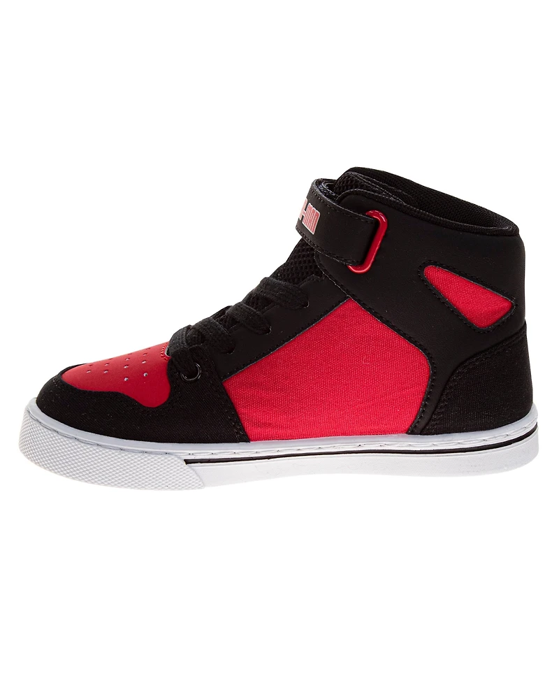 Spider-Man Little and Big Boys High Top Sneakers