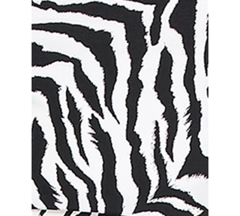 Katia Rae Juniors' Animal-Print Cowlneck Bodycon Dress