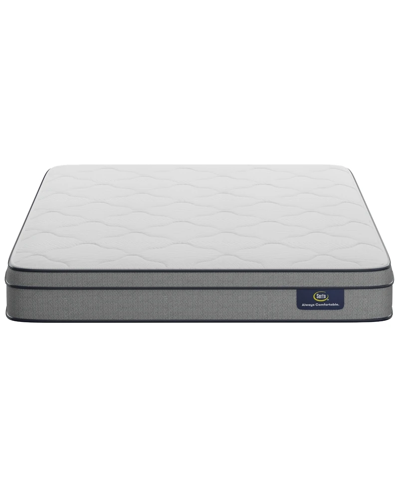 Closeout! Serta Flowering Cherry 8" Plush Euro-Top Mattress